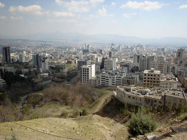 photo of Iran, skyline panorama of Tehran (Teheran) as seen from Tochal