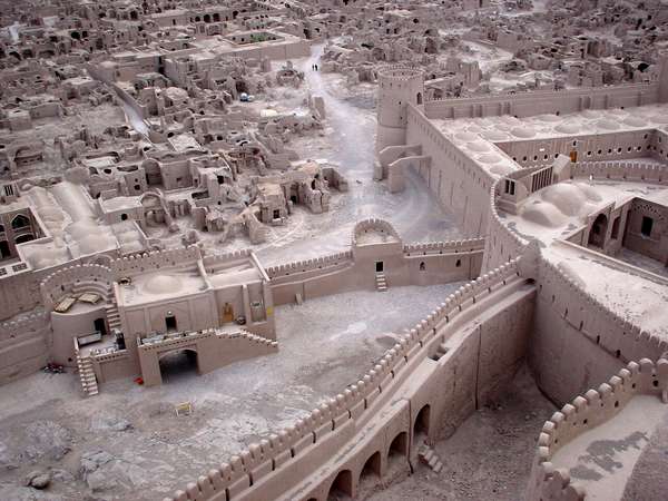 photo of Iran, Citadel and mud city of Bam, the ruined city of Arg-e-Bam