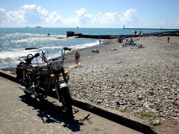 photo of Rusland Sochi badplaats zee en strand