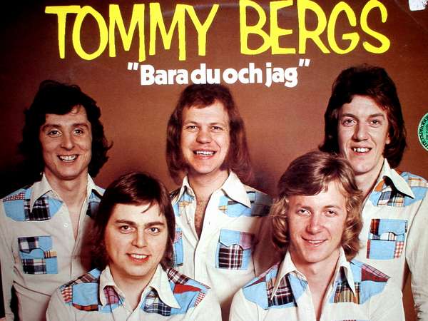 photo of Sweden, Tommy Bergs, 'Bara du och jag' (just you and me), five Swedish singles on the cover of a LP