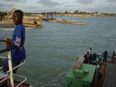 gambia banjul barra ferry