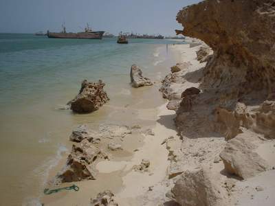 mauritania iron ore train nouadhibou choum zouerat ship wrecks