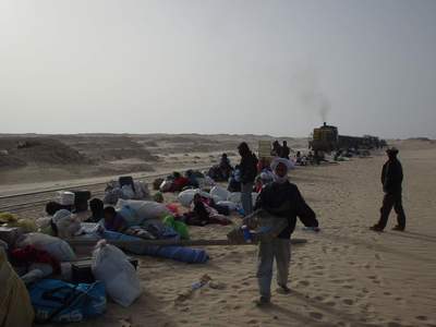 mauritania iron ore desert train nouadhibou choum zouerat