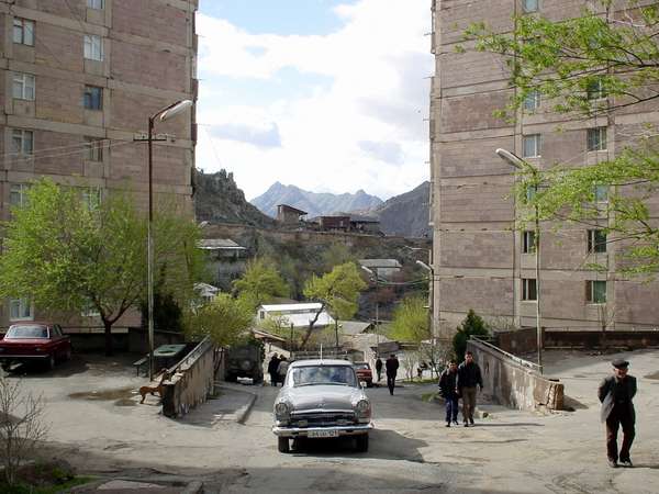 photo of South Armenia, street in Meghri