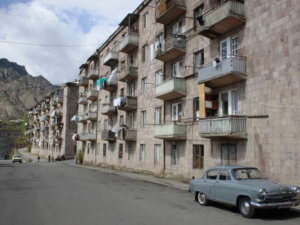 photo of South Armenia, street in Meghri