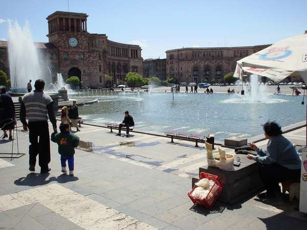 photo of Central Armenia, Republic square, the heart of Yerevan