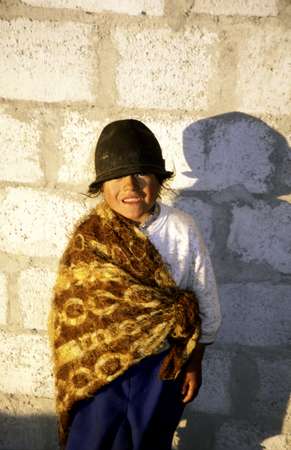 photo of Ecuador, Andes, Andean Indian girl