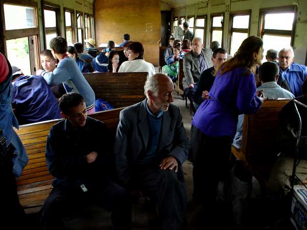 photo of Republic of Georgia, inside a Georgian train riding from Batumi to Tbilisi