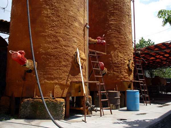 photo of Republic of Georgia, Kvareli, well isolated wine reservoirs in a very important centre of the famous Georgian wine industry; Georgia has 'invented' wine, archeologists discovered wine barrels of 8000 BC