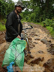 photo of Guinea Conakry, cycling in Futa Djalon, Hans Rossel