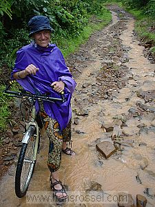 photo of Guinea Conakry, cycling in Futa Djalon, Hans Rossel