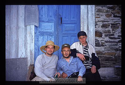 photo of Georgia, Svaneti, with guest family, Hans Rossel