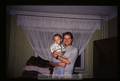 photo of Kyrgyzstan, Osh, in house of guest family, Hans Rossel