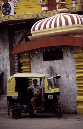 photo of India, New Delhi, Indian auto riksha