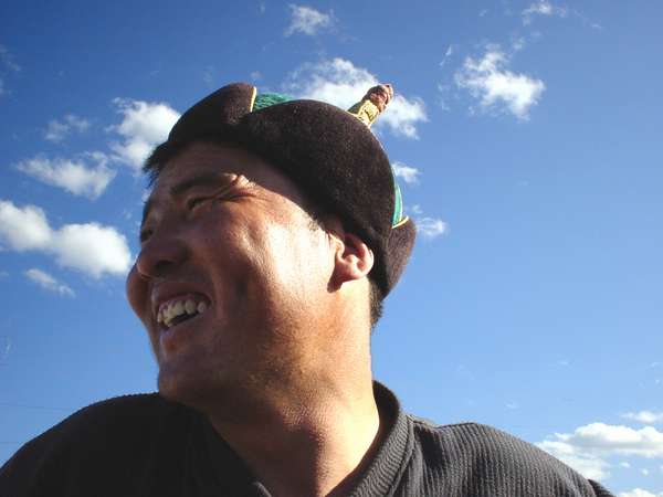 photo of Mongolia, Mongolian man with traditional Mongolian hat