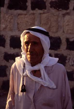 photo of Syria, old Syrian man