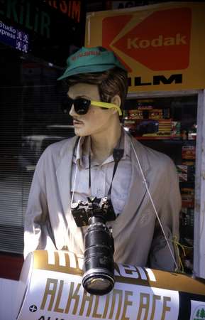 photo of Turkey, Trabzon, showroom dummy of a photographer