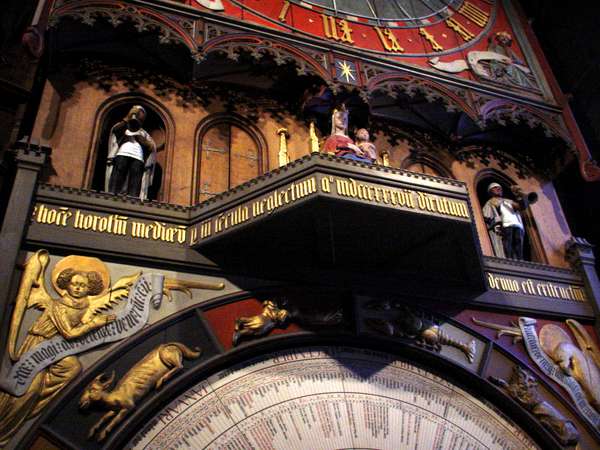 photo of Sweden, medieval astronomical clock in the cathedral of Lund, an old university town in the South West of Sweden