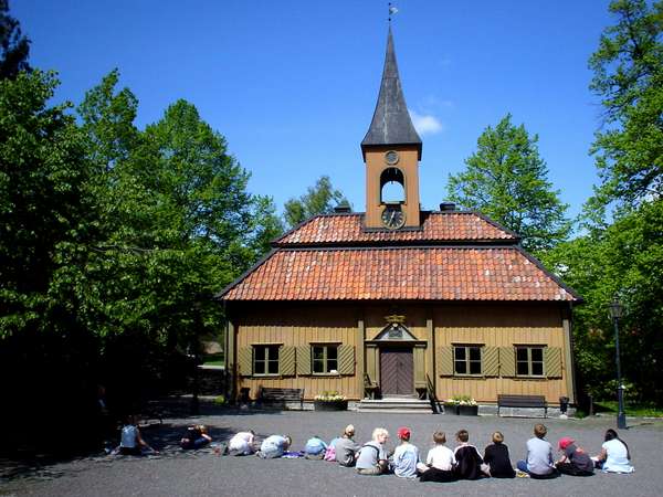 photo of Sweden, around Stockholm, Sigtuna, wooden town hall of Sigtuna