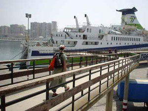 morocco travel ferry boat spain morocco, malaga to melilla