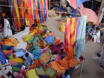 mauritania nouakchott grand marche colourful market